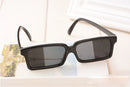 Óculos retrovisor anti-rastreamento masculino feminino vintage preto quadrado tons reflexivos ver atrás da espião óculos de sol com espelho no lado