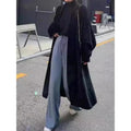 Cardigã feminino grosso e quente para outono e inverno, estilo casual, em imitação pura de lã de vison, tricotado.