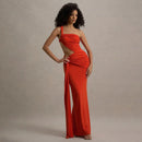 Vestido Longo Feminino Elegante para Festa e Baile, Sensual, de Verão, com Um Ombro Só, Estilo Irregular e Justo ao Corpo, Estilo Estrangeiro
