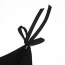 Florora luxo oco sem costas maxi vestido mulher sexy halter profundo decote em v sem mangas ruched retalhos vestidos chique festa clubwear