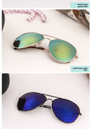 Óculos de Sol Premium 3026 Unissex Estilo Aviador em Metal
