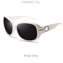 Óculos de sol polarizados femininos uv400 anti reflexo masculino óculos de sol polígono quadro praia viagem moda pc sombra eyewear