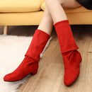 Novo inverno coxa botas altas sapatos femininos sobre o joelho botas planas longas senhoras botas de borracha zapatos de mujer botas 2025