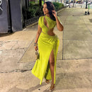 Sexy carta impressão transparente malha sheer vestido 2025 nova moda outono inverno elegante manga longa clube festa vestidos longos