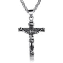 Colar de cruz premium para mulheres banhado a ouro 18k corrente com pingente de cruz de ouro da moda para meninas colar de crucifixo para mulheres e meninas