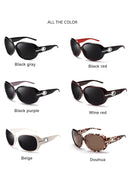 Óculos de sol polarizados femininos uv400 anti reflexo masculino óculos de sol polígono quadro praia viagem moda pc sombra eyewear