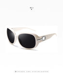 Óculos de sol polarizados femininos uv400 anti reflexo masculino óculos de sol polígono quadro praia viagem moda pc sombra eyewear