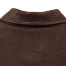 Jaquetas casaco feminino zartins 2025 recortadas topos manga longa outwear sólido elegante moda chique casaco camurça jaqueta de couro feminino