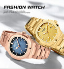 Nibosi relógios masculinos de luxo à prova dwaterproof água luminosa data relógios esportes quadrado relógio masculino casual relógio de pulso quartzo masculino